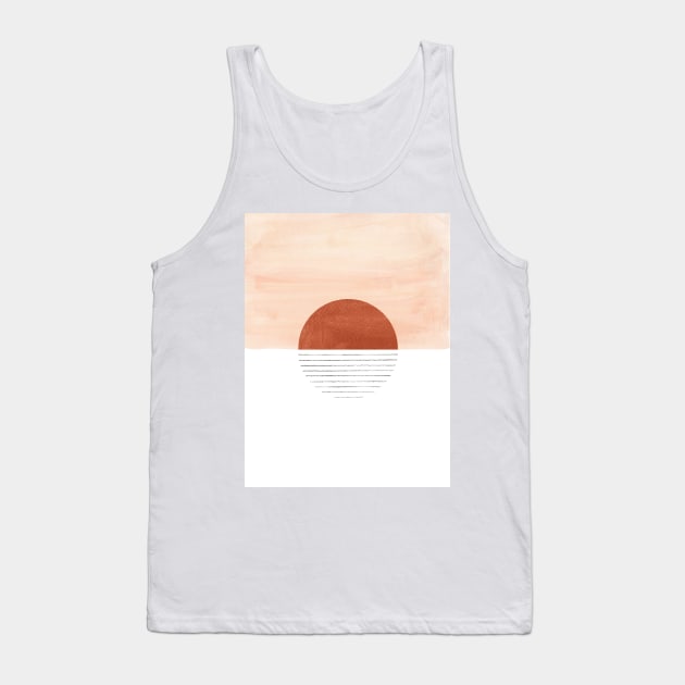 Abstract circle Tank Top by WhalesWay